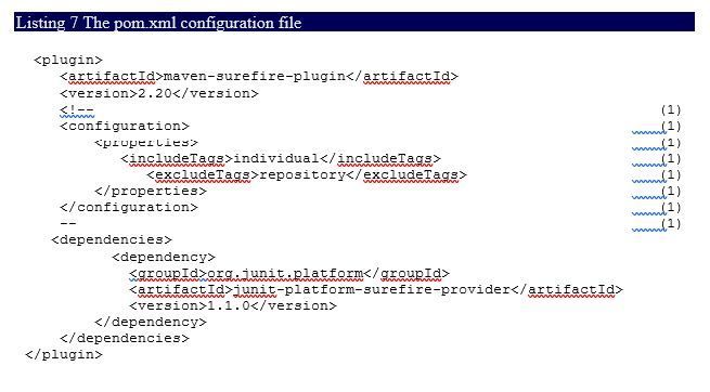 pom.xml configuration file.JPG